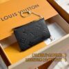 God Factory LV Wallet M80879 Black Size 12 x 7 x 1.5 cm