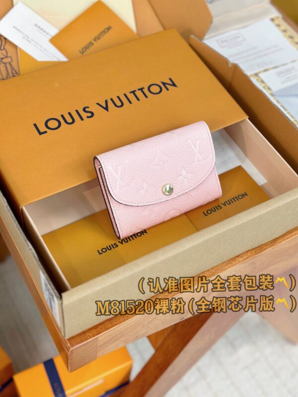 God Factory LV Wallet M81520 Pink Size 11 x 8 x 2.5 cm