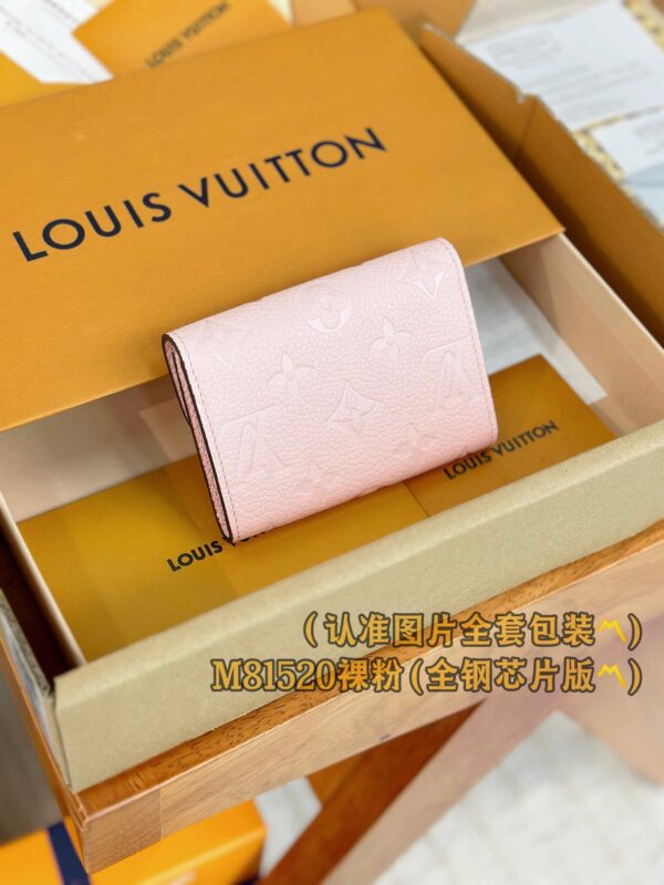 God Factory LV Wallet M81520 Pink Size 11 x 8 x 2.5 cm