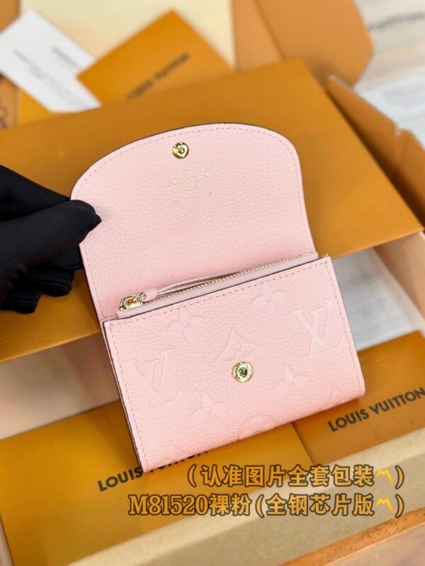 God Factory LV Wallet M81520 Pink Size 11 x 8 x 2.5 cm