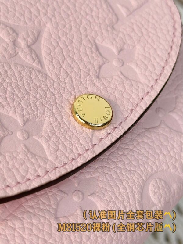 God Factory LV Wallet M81520 Pink Size 11 x 8 x 2.5 cm