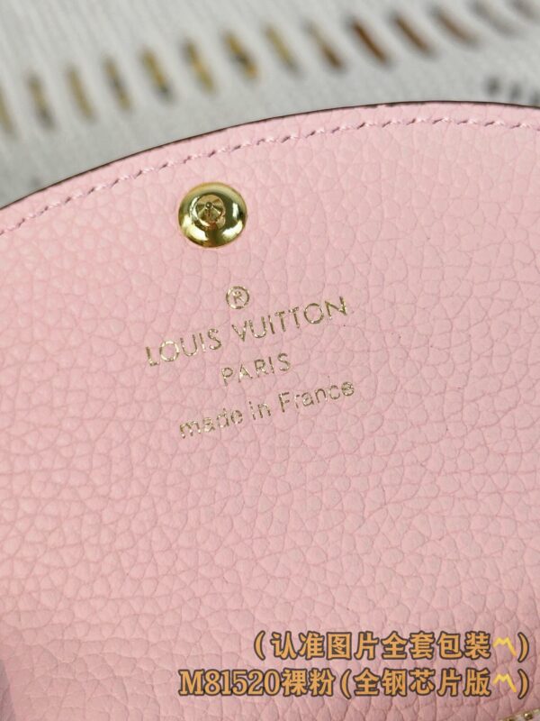 God Factory LV Wallet M81520 Pink Size 11 x 8 x 2.5 cm