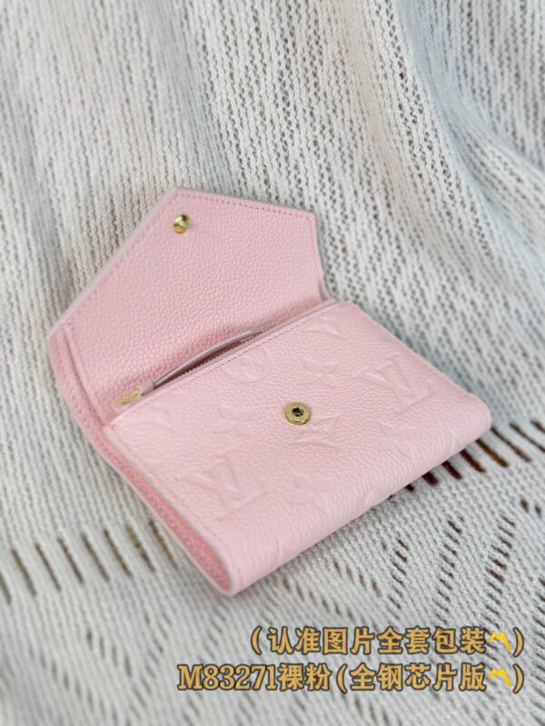 God Factory LV Wallet M83271 Pink Size 12 x 9.5 x 2.5 cm