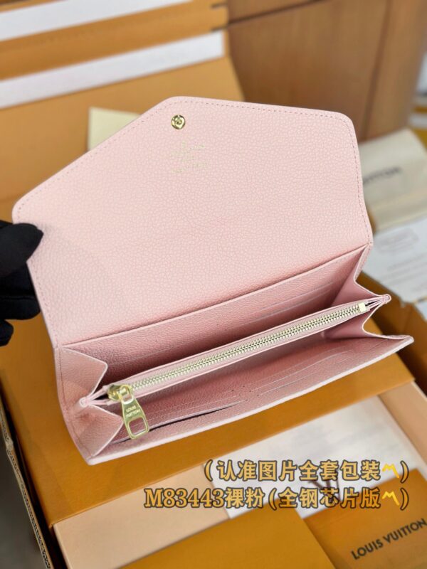 img_6987 God Factory LV Wallet M83443 Pink Size 19 x 10.5 x 2 cm