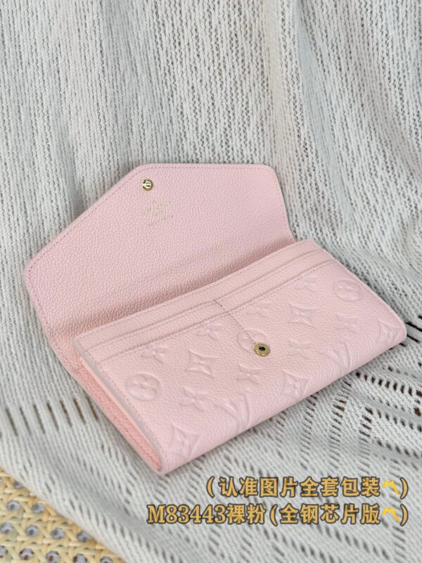 img_6988 God Factory LV Wallet M83443 Pink Size 19 x 10.5 x 2 cm