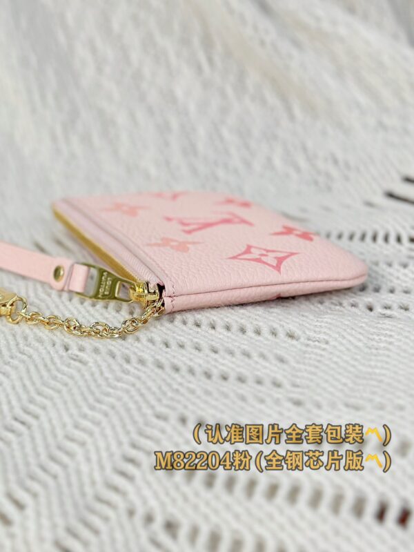 God Factory LV Wallet M82204 Pink Size 12 x 7 x 1.5 cm