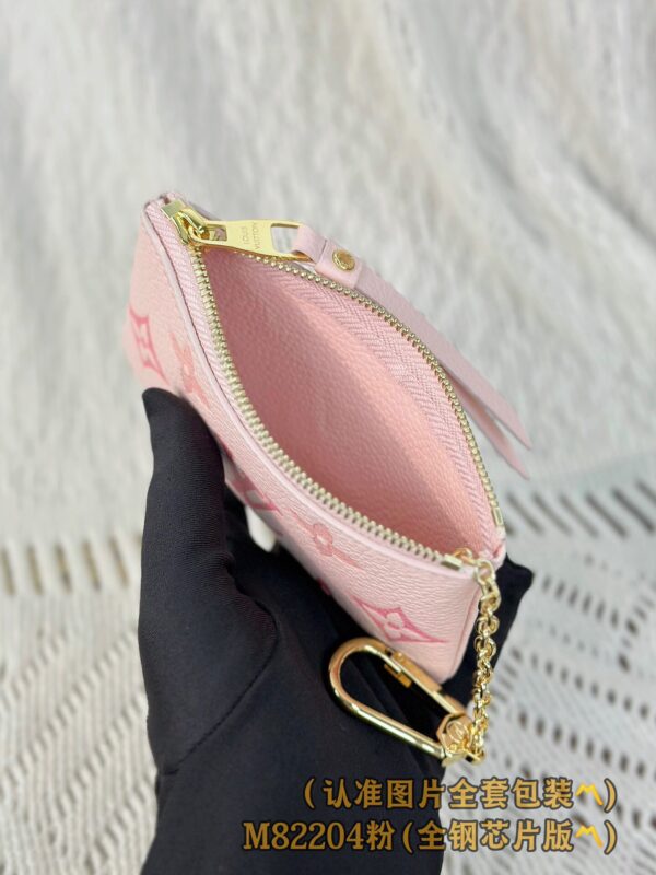 God Factory LV Wallet M82204 Pink Size 12 x 7 x 1.5 cm