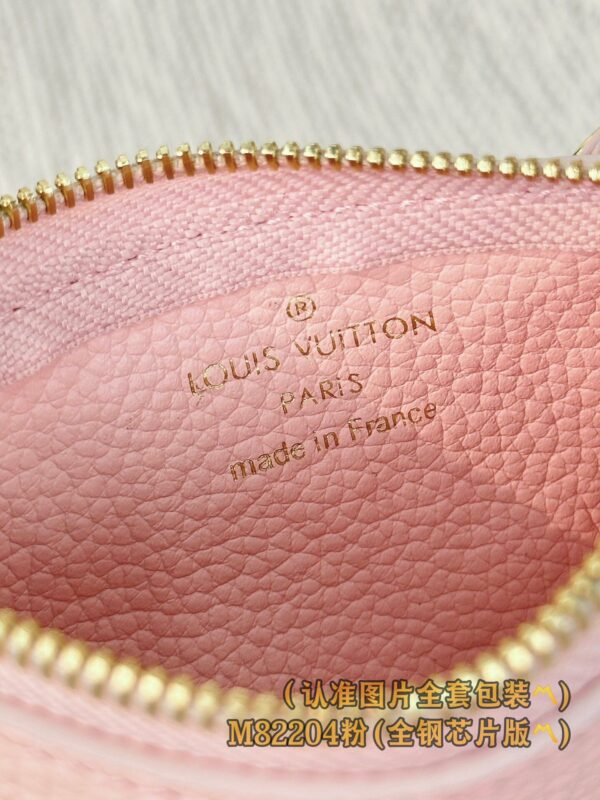 God Factory LV Wallet M82204 Pink Size 12 x 7 x 1.5 cm