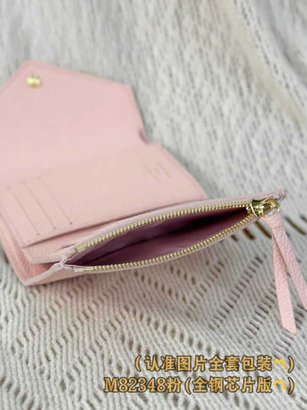God Factory LV Wallet M82348 Pink Size 12 x 9.5 x 2.5 cm