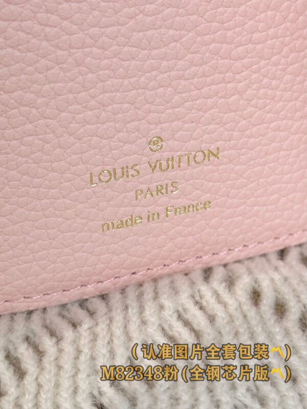 God Factory LV Wallet M82348 Pink Size 12 x 9.5 x 2.5 cm