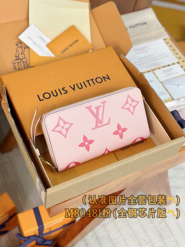 God Factory LV Wallet M80841 Pink Size 19.5 x 10.5 x 2.5 cm