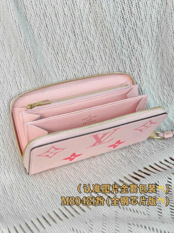 God Factory LV Wallet M80841 Pink Size 19.5 x 10.5 x 2.5 cm