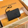 God Factory LV Wallet M81031 Black Size 12 x 7 x 1.5 cm