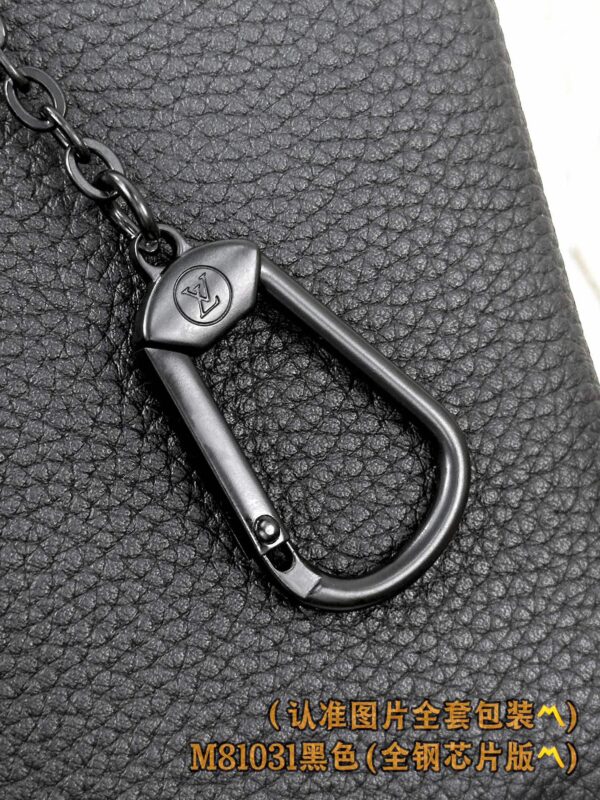 God Factory LV Wallet M81031 Black Size 12 x 7 x 1.5 cm