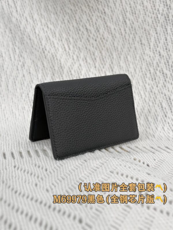 God Factory LV Wallet M69979 Black Size 7.5 x 11.1 x 1 cm