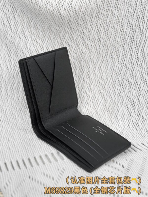 God Factory LV Wallet M69829 Black Size 11.5 x 9 x 1.5 cm