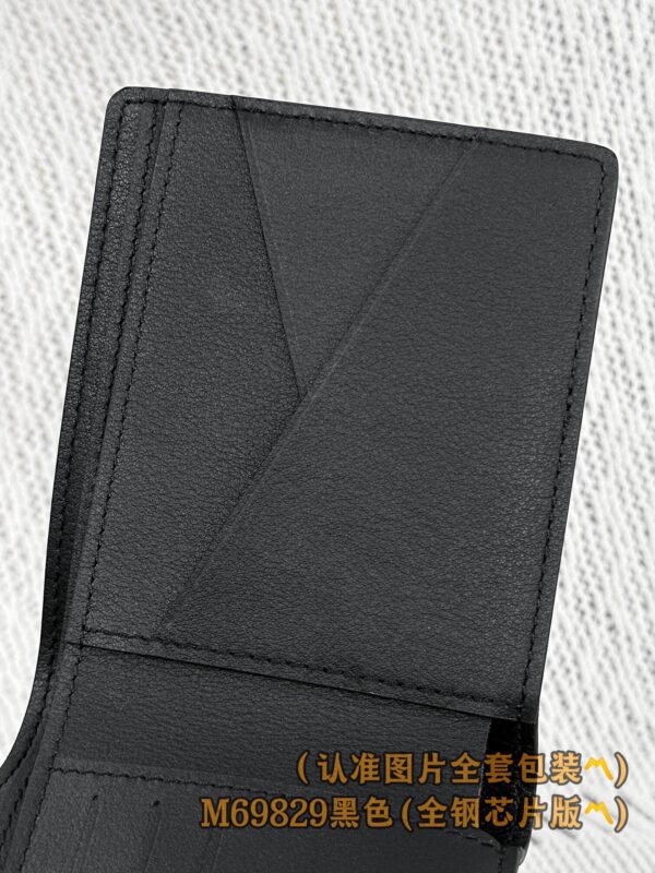 God Factory LV Wallet M69829 Black Size 11.5 x 9 x 1.5 cm