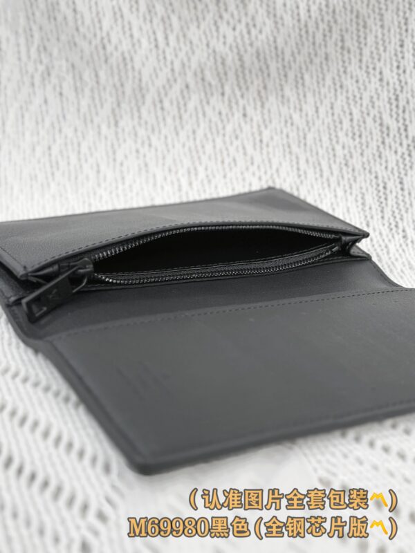 God Factory LV Wallet M69980 Black Size 10 x 19 x 2 cm