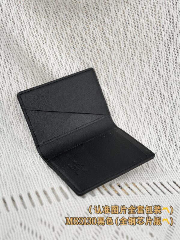 God Factory LV Wallet M83130 Black Size 7.5 x 11.1 x 1 cm