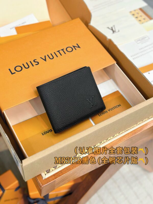 God Factory LV Wallet M83128 Black Size 11.5 x 9 x 1.5 cm