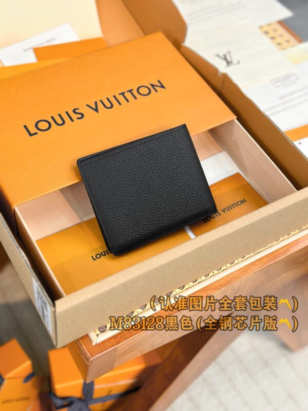 God Factory LV Wallet M83128 Black Size 11.5 x 9 x 1.5 cm