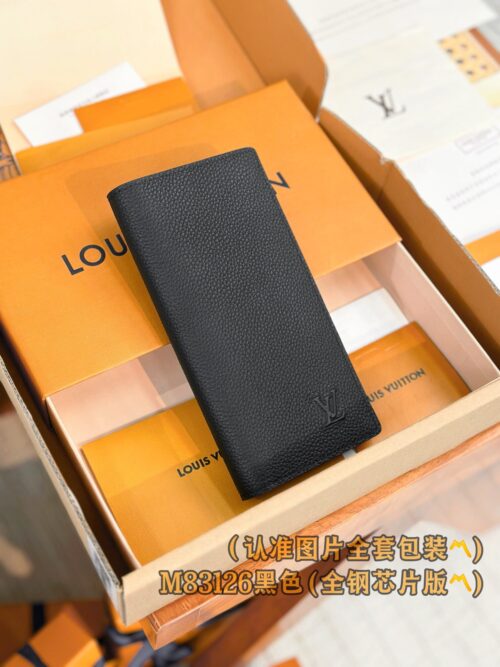 God Factory LV Wallet M83126 Black Size 10 x 19 x 2 cm