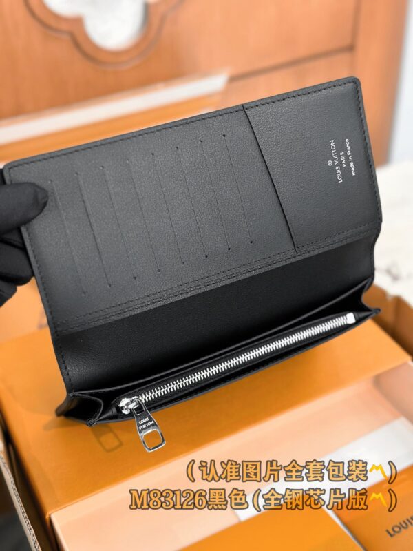 God Factory LV Wallet M83126 Black Size 10 x 19 x 2 cm