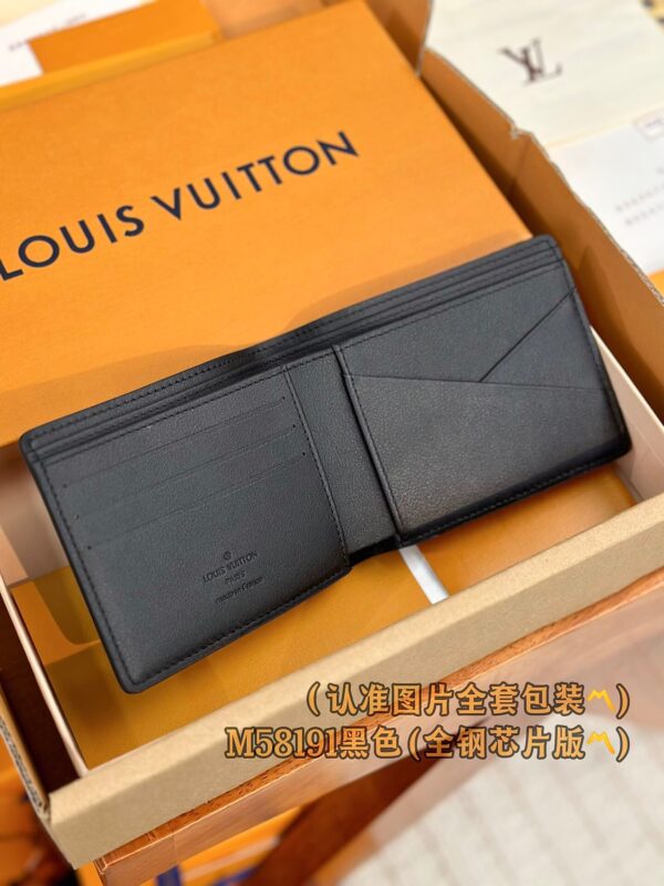 God Factory LV Wallet M58191 Black Size 11.5 x 9 x 1.5 cm