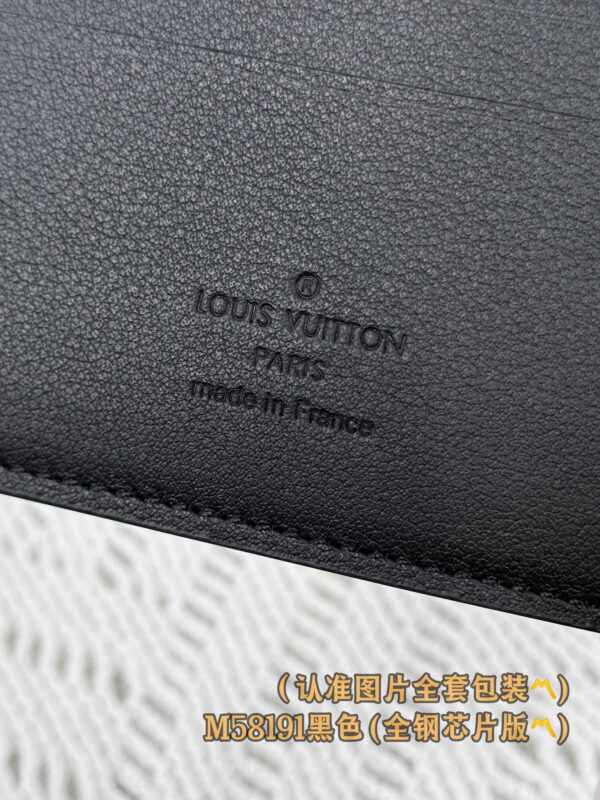 God Factory LV Wallet M58191 Black Size 11.5 x 9 x 1.5 cm
