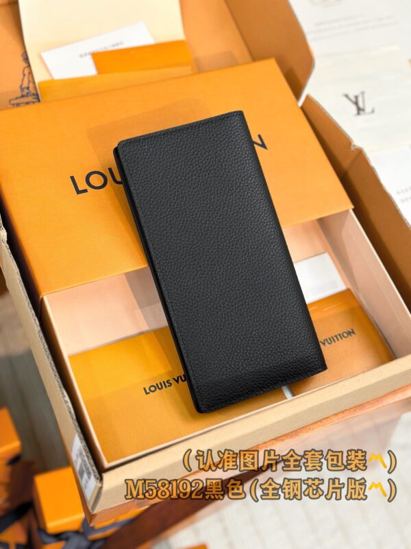 God Factory LV Wallet M58192 Black Size 10 x 19 x 2 cm