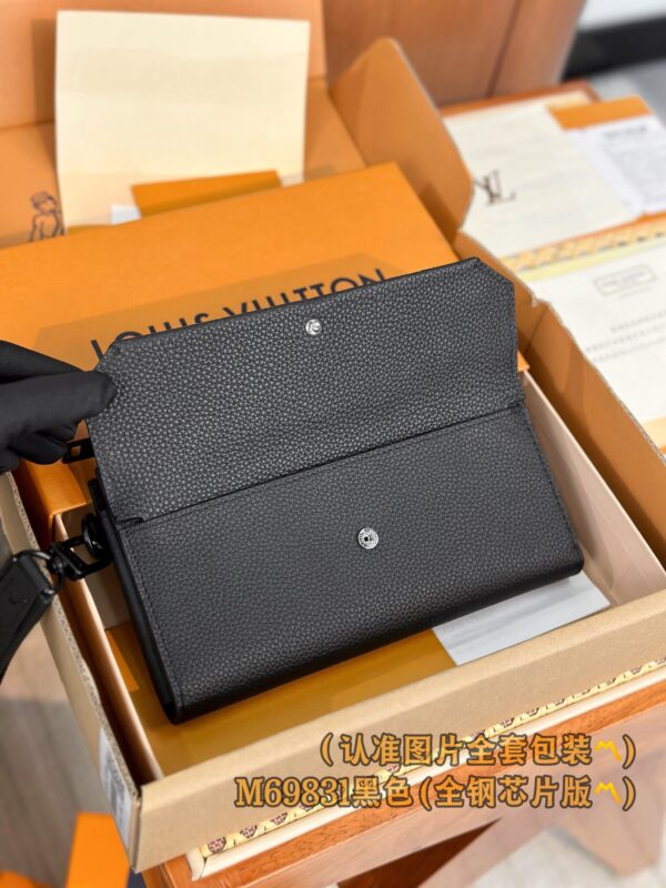 God Factory LV Wallet M69831 Black Size 20x11x2.5 cm