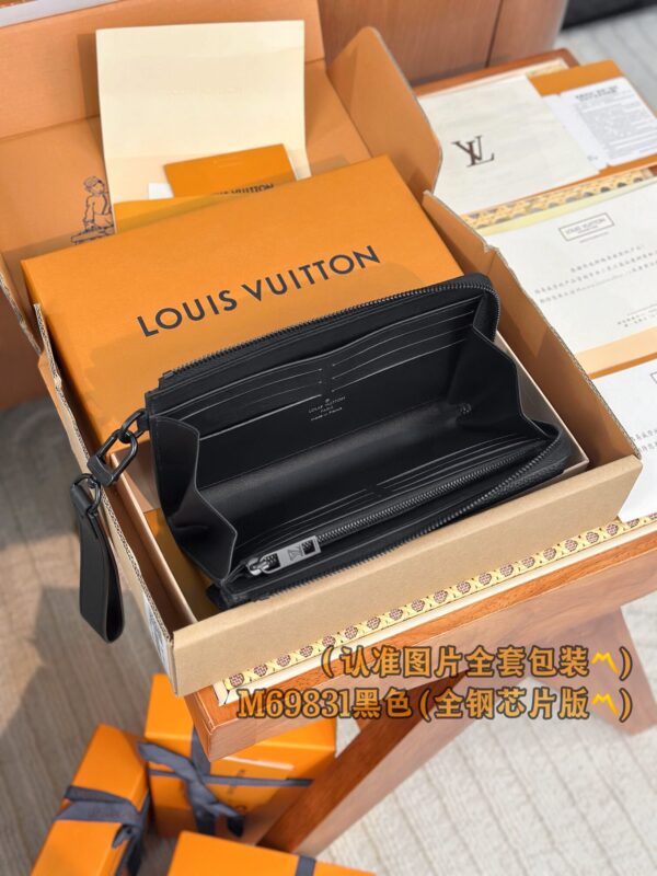 God Factory LV Wallet M69831 Black Size 20x11x2.5 cm