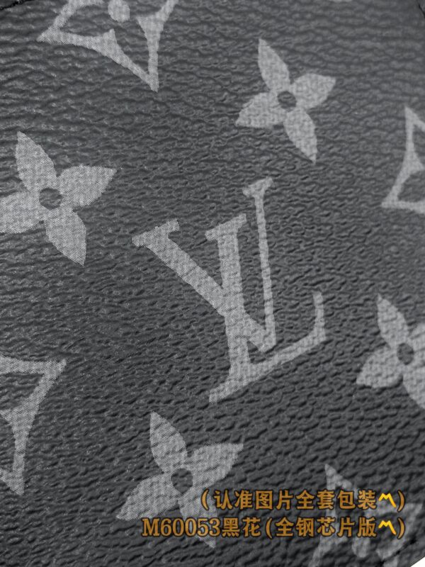 God Factory LV Wallet M60053 Black Flower Size 11.5 x 9.5 x 2 cm