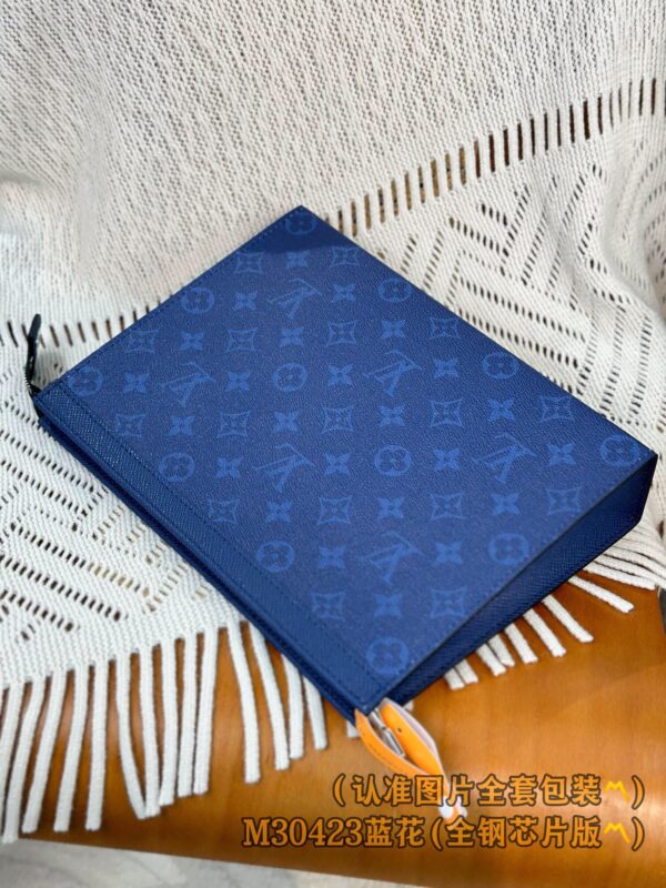 God Factory LV Wallet M30423 Blue Flower Size 27 x 21 x 6 cm