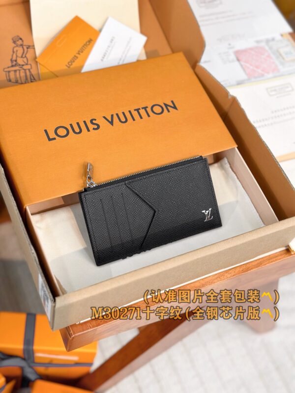 God Factory LV Wallet M30271 Cross Pattern Size 8.0x14.5x1.0 cm
