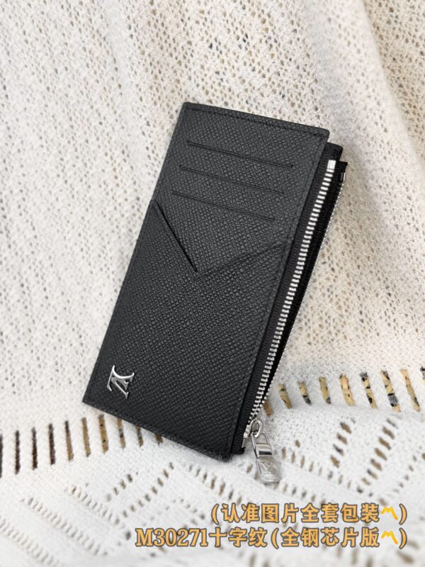 God Factory LV Wallet M30271 Cross Pattern Size 8.0x14.5x1.0 cm