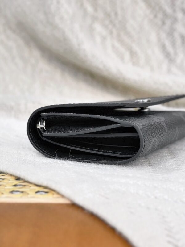God Factory LV Wallet M12598 Black Flower Size 11.5 x 9 x 2.5 cm