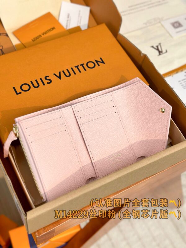 God Factory LV Wallet M14229 Pink Size 12 x 9.5 x 2.5 cm