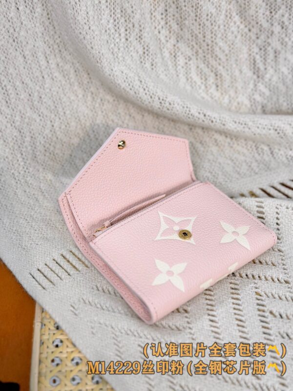 God Factory LV Wallet M14229 Pink Size 12 x 9.5 x 2.5 cm