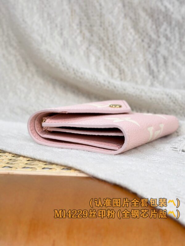 God Factory LV Wallet M14229 Pink Size 12 x 9.5 x 2.5 cm