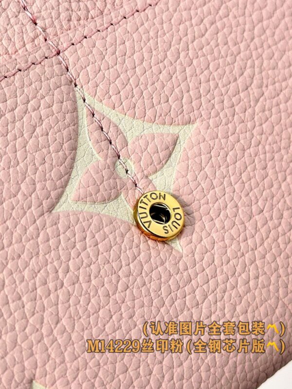 God Factory LV Wallet M14229 Pink Size 12 x 9.5 x 2.5 cm