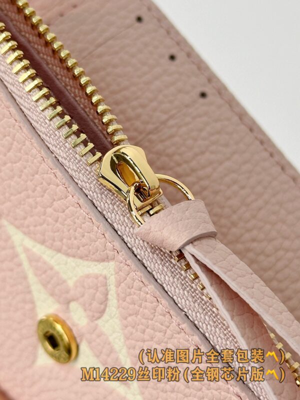 God Factory LV Wallet M14229 Pink Size 12 x 9.5 x 2.5 cm