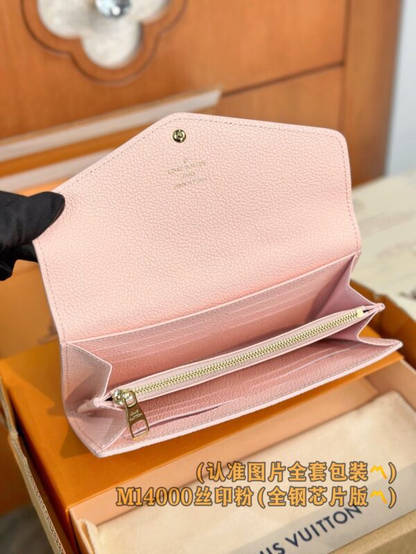 God Factory LV Wallet M14000 Pink Size 19 x 10.5 x 2 cm