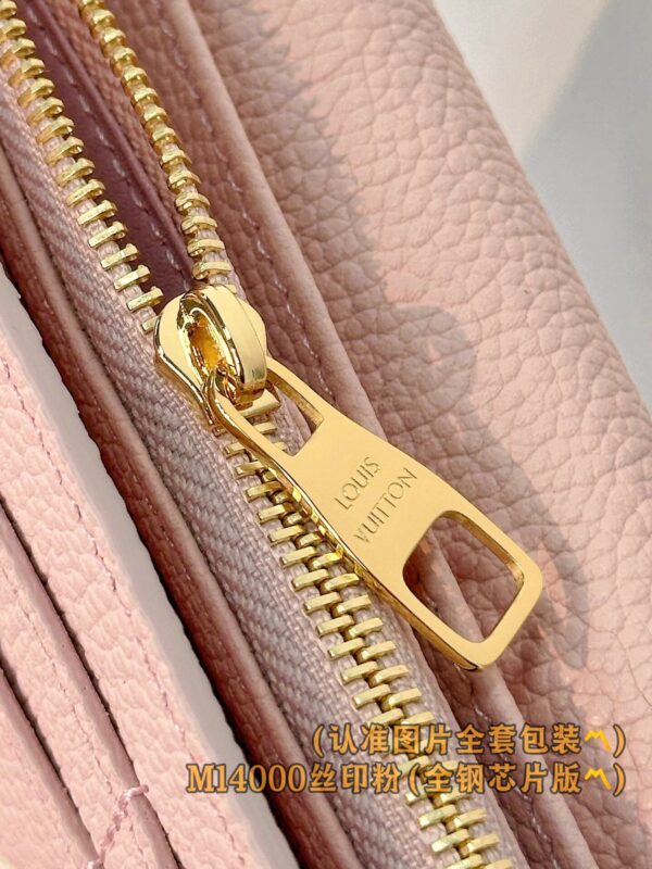 God Factory LV Wallet M14000 Pink Size 19 x 10.5 x 2 cm