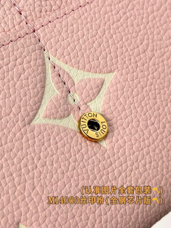 God Factory LV Wallet M14000 Pink Size 19 x 10.5 x 2 cm