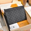 God Factory LV Wallet M81569 Pochette To-Go Black Flower Size 30 x 21.5 x 1 cm