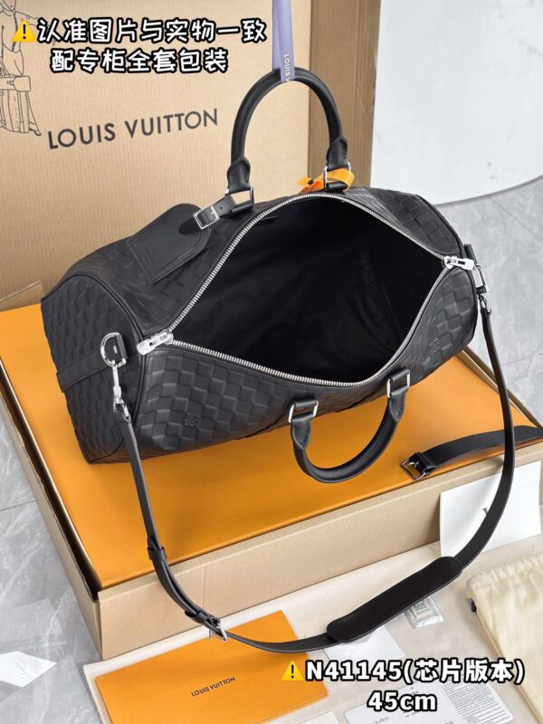 img_7680 N41145 Keepall 45 Damier Infini Leather Size 45x27x20 cm