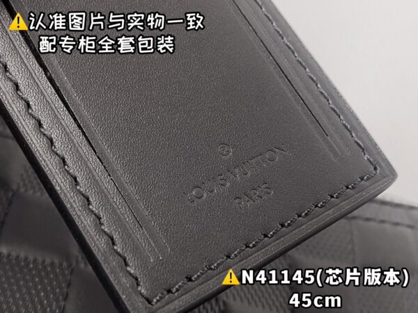 img_7684 N41145 Keepall 45 Damier Infini Leather Size 45x27x20 cm