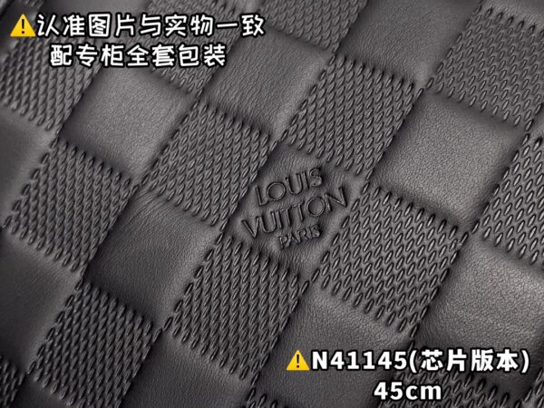img_7689 N41145 Keepall 45 Damier Infini Leather Size 45x27x20 cm