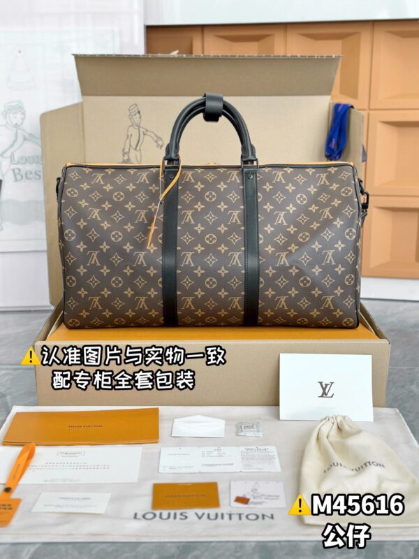 img_7709 M45616 KEEPALL BANDOULIERE 50 Size 50x29x23 cm